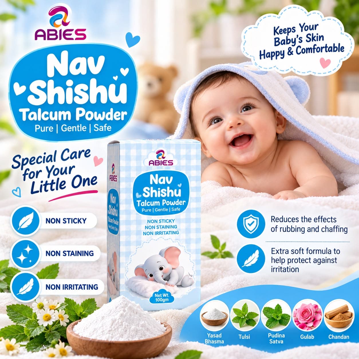 Abies Baby Powder