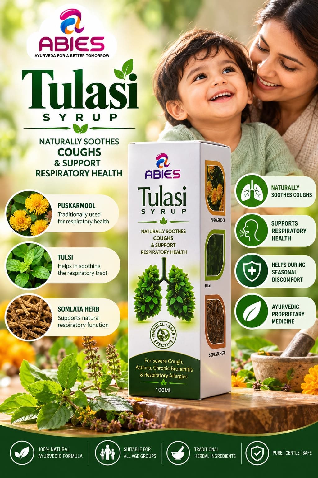 Abies Tulasi Syrup (Adults)